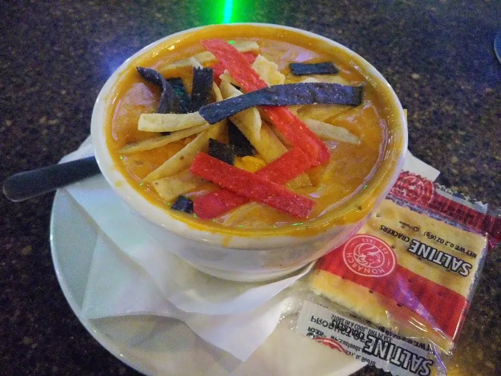 Cheesy Chicken Enchilada Soup of the Day