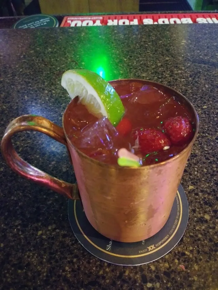 Raspberry Lime Moscow Mule